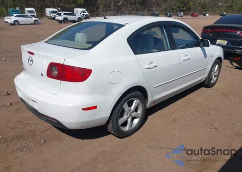 2004 Mazda Mazda3 I z USA, uszkodzony, nr VIN JM1BK12F041187587